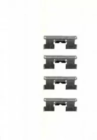 Комплектующие, колодки дискового тормоза TRISCAN купить