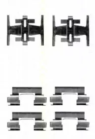 Комплектующие, колодки дискового тормоза TRISCAN купить