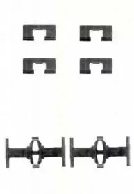 Комплектующие, колодки дискового тормоза TRISCAN купить