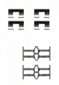 Комплектующие, колодки дискового тормоза TRISCAN купить