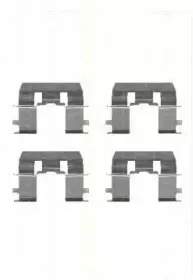 Комплектующие, колодки дискового тормоза TRISCAN купить