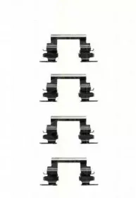 Комплектующие, колодки дискового тормоза TRISCAN купить