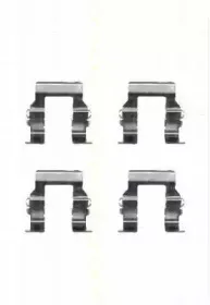 Комплектующие, колодки дискового тормоза TRISCAN купить