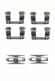 Комплектующие, колодки дискового тормоза TRISCAN купить