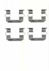 Комплектующие, колодки дискового тормоза TRISCAN купить