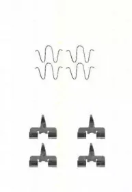 Комплектующие, колодки дискового тормоза TRISCAN купить