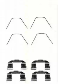 Комплектующие, колодки дискового тормоза TRISCAN купить