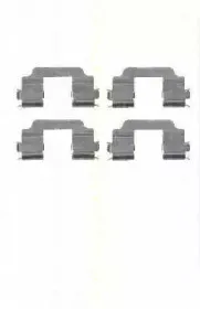 Комплектующие, колодки дискового тормоза TRISCAN купить