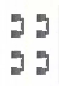 Комплектующие, колодки дискового тормоза TRISCAN купить