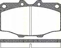 Комплект тормозных колодок, дисковый тормоз TRISCAN купить