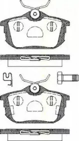 Комплект тормозных колодок, дисковый тормоз TRISCAN купить