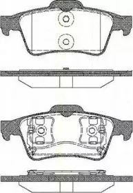 Комплект тормозных колодок, дисковый тормоз TRISCAN купить