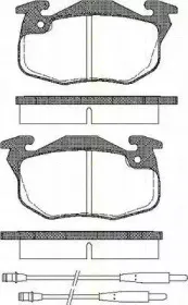 Комплект тормозных колодок, дисковый тормоз TRISCAN купить