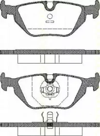 Комплект тормозных колодок, дисковый тормоз TRISCAN купить