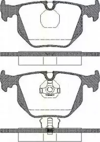 Комплект тормозных колодок, дисковый тормоз TRISCAN купить
