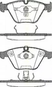 Комплект тормозных колодок, дисковый тормоз TRISCAN купить