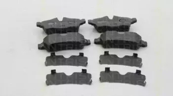 Комплект тормозных колодок, дисковый тормоз TRISCAN купить