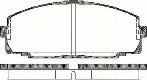 Комплект тормозных колодок, дисковый тормоз TRISCAN купить