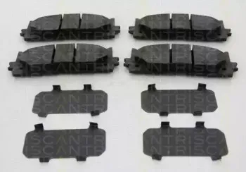 Комплект тормозных колодок, дисковый тормоз TRISCAN купить