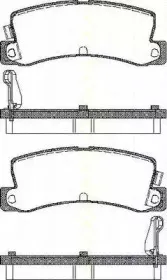 Комплект тормозных колодок, дисковый тормоз TRISCAN купить