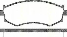 Комплект тормозных колодок, дисковый тормоз TRISCAN купить