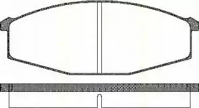 Комплект тормозных колодок, дисковый тормоз TRISCAN купить