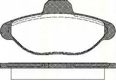 Комплект тормозных колодок, дисковый тормоз TRISCAN купить