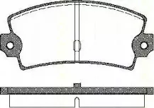 Комплект тормозных колодок, дисковый тормоз TRISCAN купить