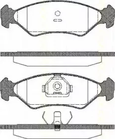 Комплект тормозных колодок, дисковый тормоз TRISCAN купить