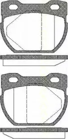 Комплект тормозных колодок, дисковый тормоз TRISCAN купить