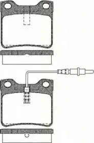 Комплект тормозных колодок, дисковый тормоз TRISCAN купить