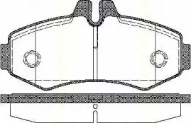 Комплект тормозных колодок, дисковый тормоз TRISCAN купить