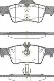 Комплект тормозных колодок, дисковый тормоз TRISCAN купить