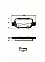 Комплект тормозных колодок, дисковый тормоз TRISCAN купить