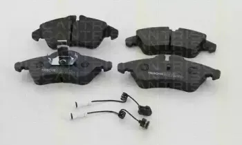 Комплект тормозных колодок, дисковый тормоз TRISCAN купить