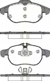 Комплект тормозных колодок, дисковый тормоз TRISCAN купить
