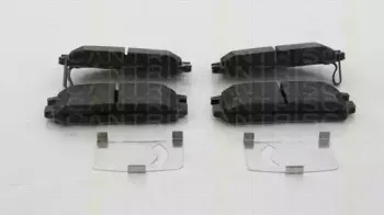 Комплект тормозных колодок, дисковый тормоз TRISCAN купить