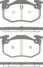 Комплект тормозных колодок, дисковый тормоз TRISCAN купить