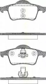 Комплект тормозных колодок, дисковый тормоз TRISCAN купить