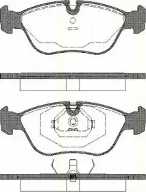 Комплект тормозных колодок, дисковый тормоз TRISCAN купить
