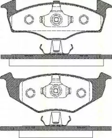 Комплект тормозных колодок, дисковый тормоз TRISCAN купить