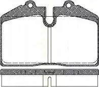 Комплект тормозных колодок, дисковый тормоз TRISCAN купить