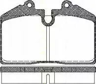 Комплект тормозных колодок, дисковый тормоз TRISCAN купить