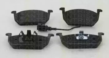 Комплект тормозных колодок, дисковый тормоз TRISCAN купить