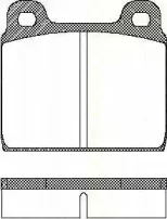 Комплект тормозных колодок, дисковый тормоз TRISCAN купить