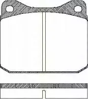 Комплект тормозных колодок, дисковый тормоз TRISCAN купить