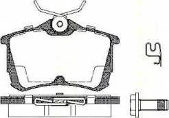 Комплект тормозных колодок, дисковый тормоз TRISCAN купить