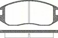 Комплект тормозных колодок, дисковый тормоз TRISCAN купить