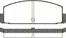 Комплект тормозных колодок, дисковый тормоз TRISCAN купить