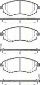 Комплект тормозных колодок, дисковый тормоз TRISCAN купить